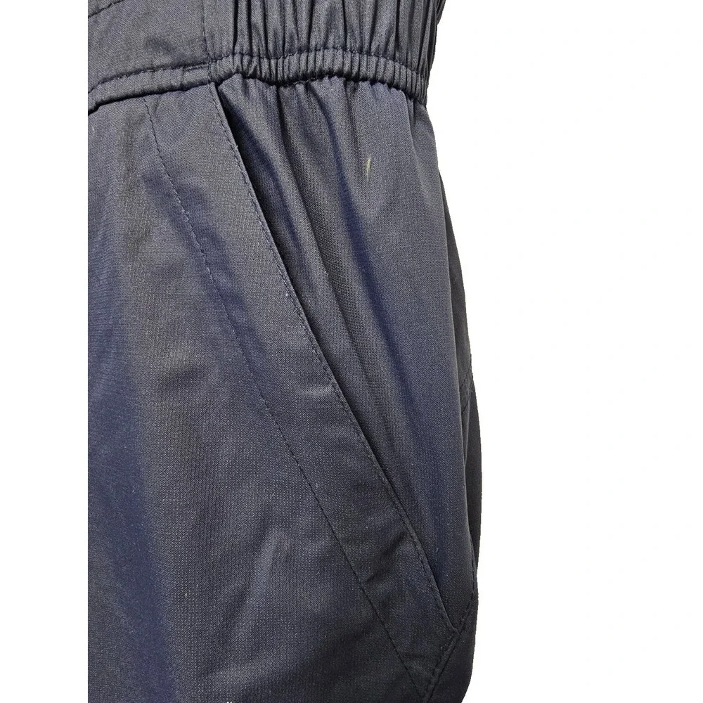 LL Bean Cold Buster Snow Bibs Youth Navy Overall Snow Pants Winter Thinsulate 12